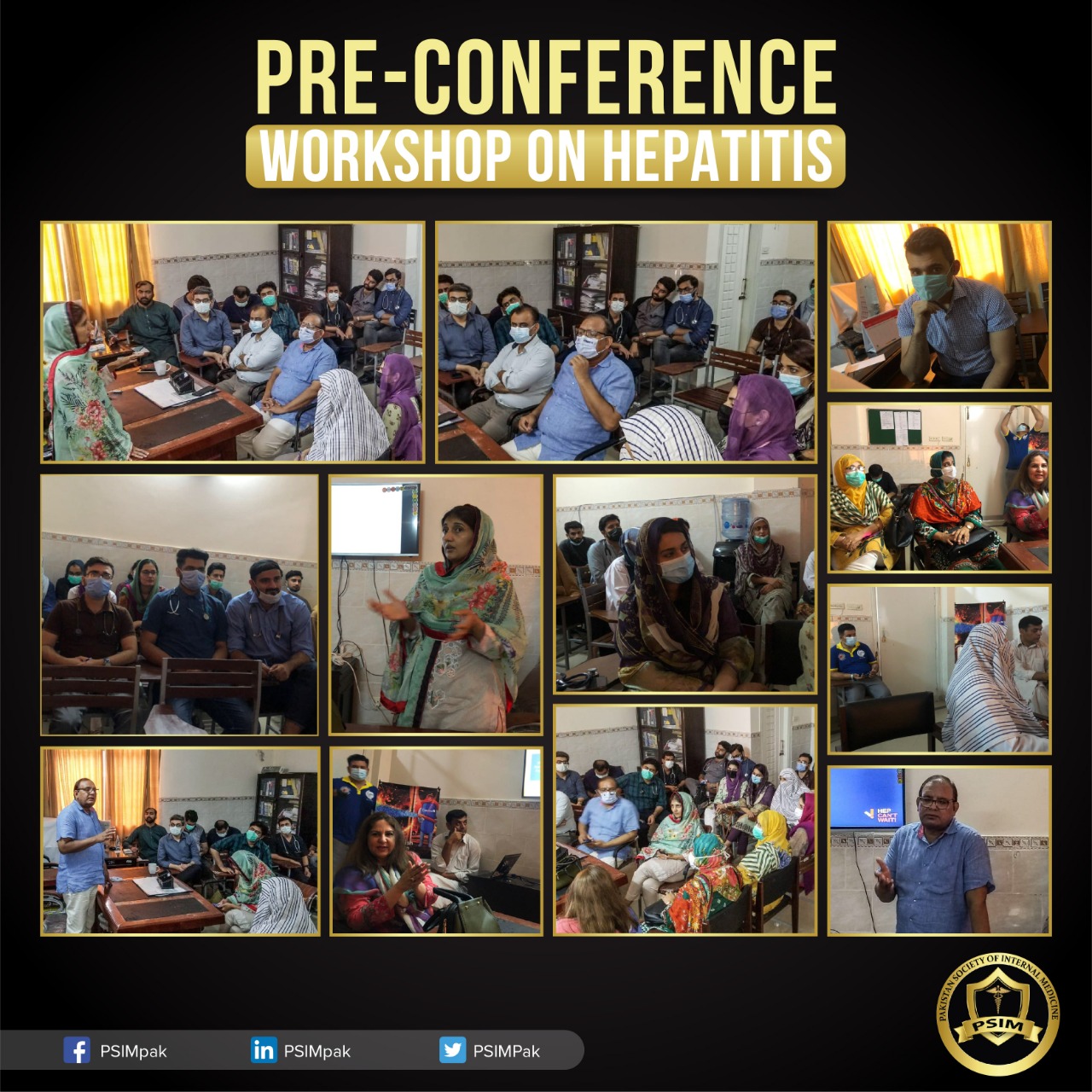 Pre-Conference workshop on Hepatitis Prevention and Latest Treatment Guidelines by Gujrat Chapter Pre-Conference workshop on Hepatitis Prevention and Latest Treatment Guidelines by Gujrat Chapter