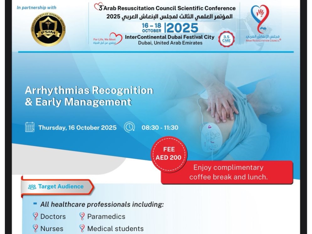 Arrhythmias Recognition & Early Management