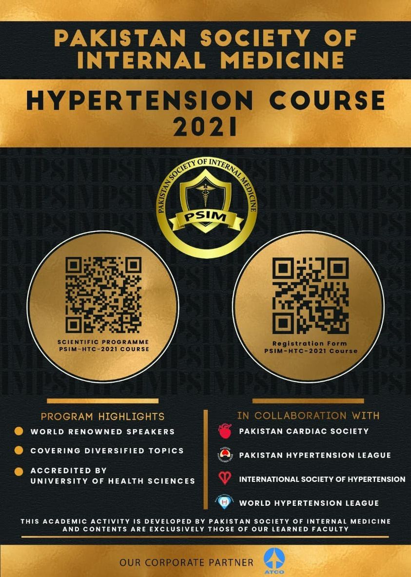 Hypertension Course 2021 Hypertension Course 2021
