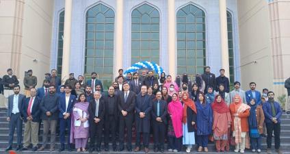 Saminar on World Dabetes at islamia University Bahawalpur by Prof. Qazi Masroor Ali