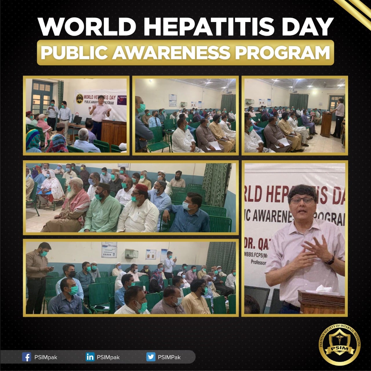 Public Awareness Seminar of World Hepatitis Day Celebrating by Bahawalpur Chapter Public Awareness Seminar of World Hepatitis Day Celebrating by Bahawalpur Chapter